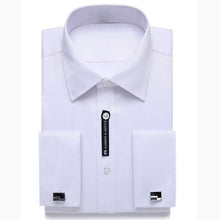 Load image into Gallery viewer, Alimens &amp; Gentle Mens French Cuff Dress Shirt Men