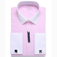 Load image into Gallery viewer, Alimens &amp; Gentle Mens French Cuff Dress Shirt Men