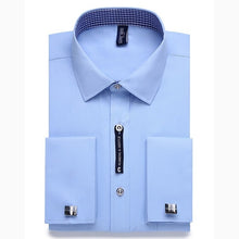 Load image into Gallery viewer, Alimens &amp; Gentle Mens French Cuff Dress Shirt Men