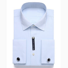 Load image into Gallery viewer, Alimens &amp; Gentle Mens French Cuff Dress Shirt Men