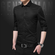 Load image into Gallery viewer, Legible Casual Social Formal shirt Men long Sleeve Shirt Business