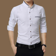 Load image into Gallery viewer, Legible Casual Social Formal shirt Men long Sleeve Shirt Business