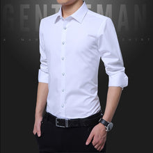 Load image into Gallery viewer, Legible Casual Social Formal shirt Men long Sleeve Shirt Business