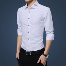 Load image into Gallery viewer, Legible Casual Social Formal shirt Men long Sleeve Shirt Business